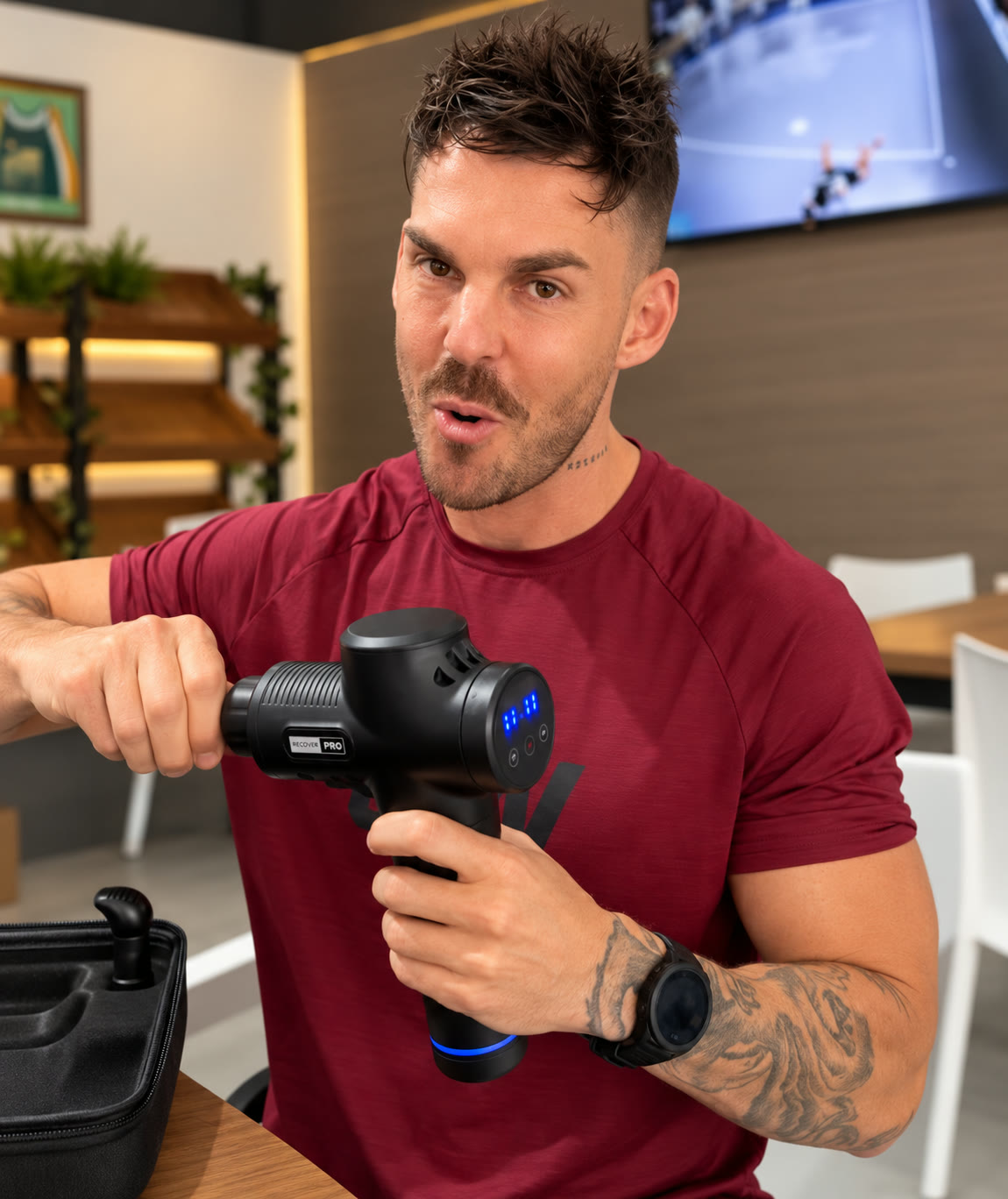 Recover Pro in use during a recovery routine